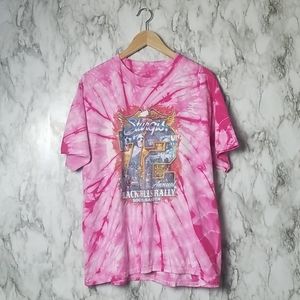 Sturgis Men's Black Hills Rally Tie Die Tshirt